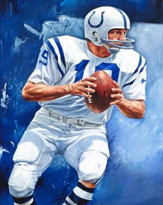 Football Player Paint by numbers