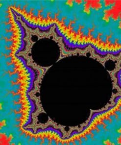 Fractal Chaos Paint by numbers