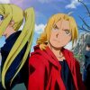 Full metal Alchemist Characters Paint by numbers