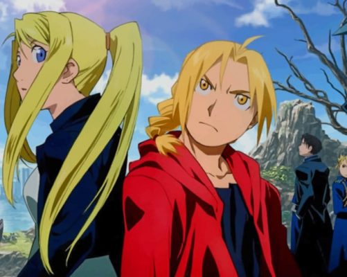 Full metal Alchemist Characters Paint by numbers