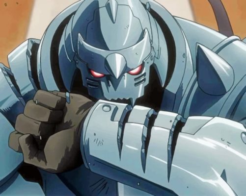 Alphonse Elric Paint by numbers