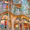 Gaudi Buildings Paint by numbers