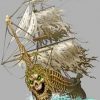 Ghost Ship Paint by numbers