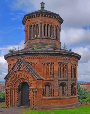 Glasgow Cathedral Paint by numbers