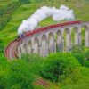 Glenfinnan Viaduct Scotland Paint by numbers