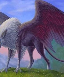 Fantastic Griffin Paint by numbers