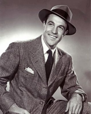 Handsome Gene Kelly Paint by numbers