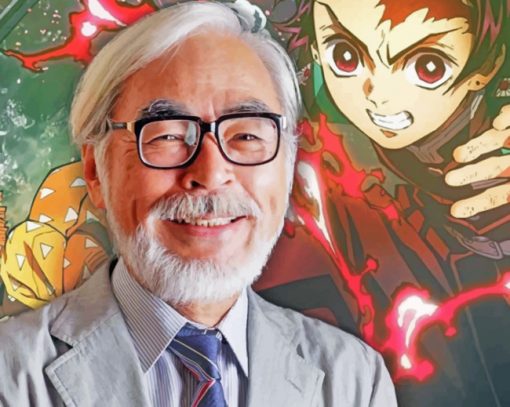 hayao-miyazaki-kimetsu-no-yaiba-paint-by-number