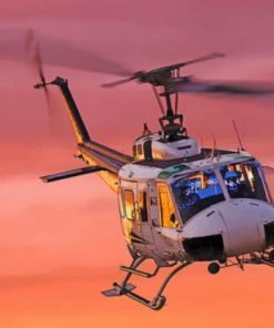 Aesthetic Helicopter paint by numbers