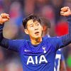 Heung Min Tottenham Paint by numbers