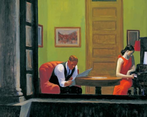 Hopper Art paint by numbers