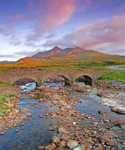 Stream Bed Scotland Paint by numbers
