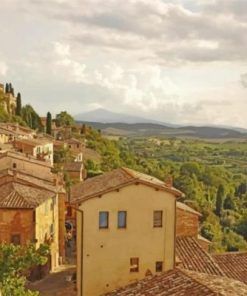 Italian Countryside paint by numbers