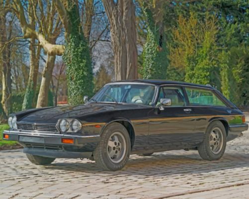 Jaguar Xjs Paint by numbers