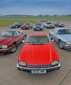 Jaguar Xjs Cars Paint by numbers
