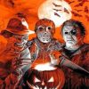 Jason Voorhees And His Friends Paint by numbers