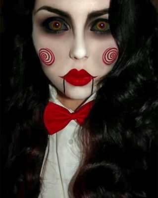 Jisaw Lady paint by numbers