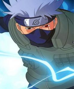 Kakashi Naruto Paint by numbers
