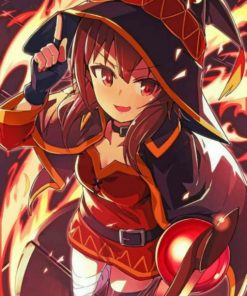 Konosuba Anime Girl - Paint By Numbers