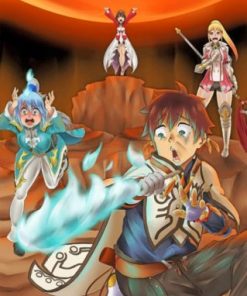 KonoSuba Anime Illustration Paint by numbers