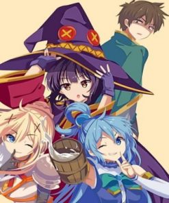 KonoSuba Paint by numbers