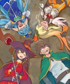 Konosuba Team Paint by numbers