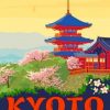 kyoto japan paint by numbers