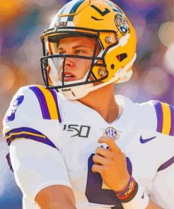 LSU Football Paint by numbers