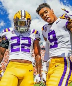 Lsu Tigers Players Paint by numbers