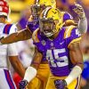 LSU Tigers Football Paint by numbers