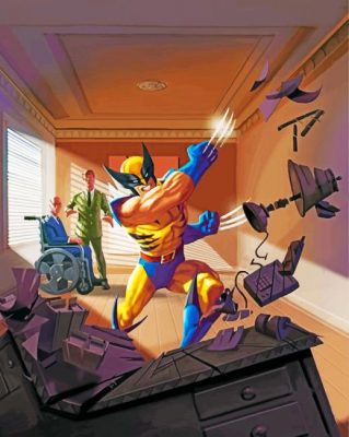 Mad Wolverine Paint by numbers