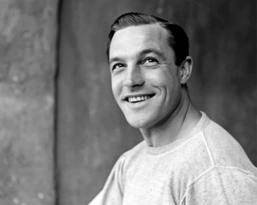 Monochrome Gene Kelly Paint by numbers