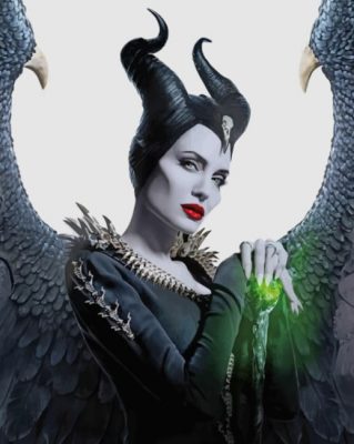 Maleficent American Movie Paint by numbers