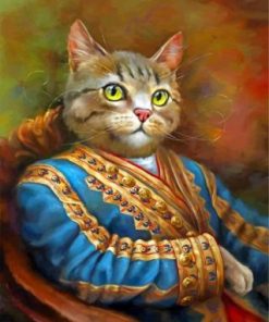 Mr Cat Paint by numbers