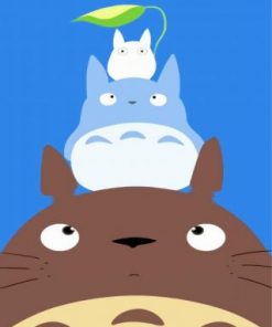 My Neighbor Totoro Paint by numbers