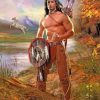 Native Man paint by numbers