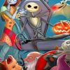 Nightmare Before Christmas Animation paint by numbers