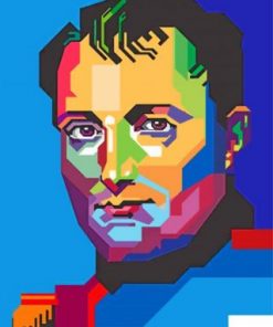 Napoleon Pop Art Paint by numbers
