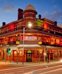 Perth Night Life Paint by numbers