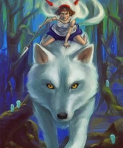Princess Mononoke - Paint By Number