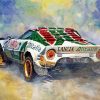 Race Car Paint by numbers