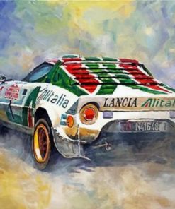 Race Car Paint by numbers