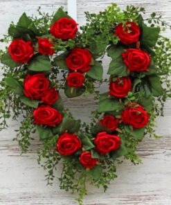Rose Heart Paint by numbers