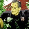 Scary Frankenstein Paint by numbers