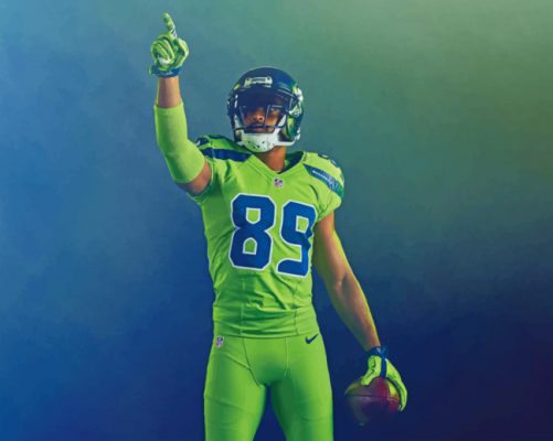 Seatle Seahawks Paint by numbers