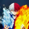 Shoto Todorki Anime Paint by numbers