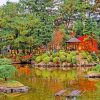 Shukkein Hiroshima Garden Paint by numbers