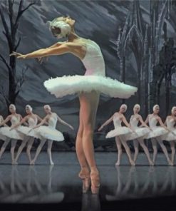 Swan Lake Ballerinas paint by numbers