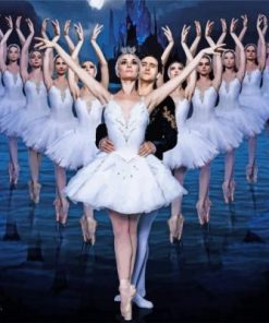 Russian Swan Lake paint by numbers