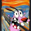 The Cowardly Dog Paint by numbers